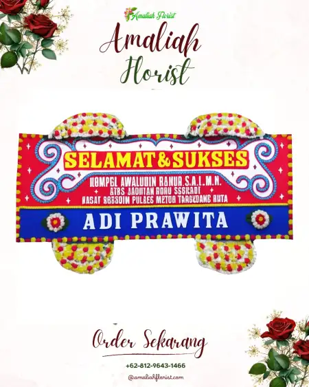 Papan Bunga Ucapan Selamat Sirnaraja